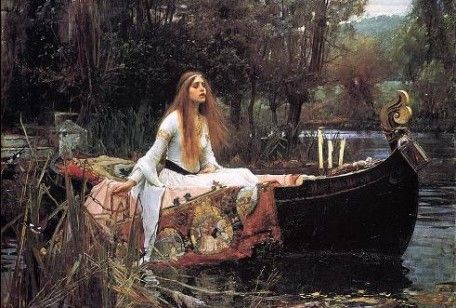 John William Waterhouse-The Lady Of Shallot-1888
