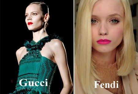 Tendenza Makeup Gucci e Fendi