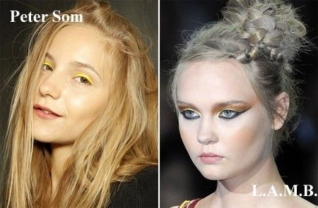 Makeup trends 2011 L.A.M.B. e Peter Som