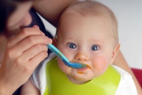 Ricette per neonati dai 6 mesi, pappa con verdure e frappé
