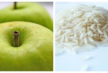 Dieta del riso e delle mele per dimagrire rapidamente
