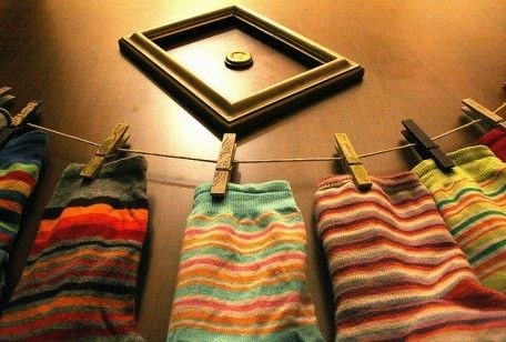 Riciclare i calzini: 10 idee creative