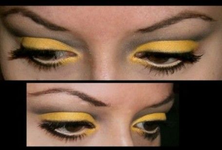 Festa della donna make up giallo