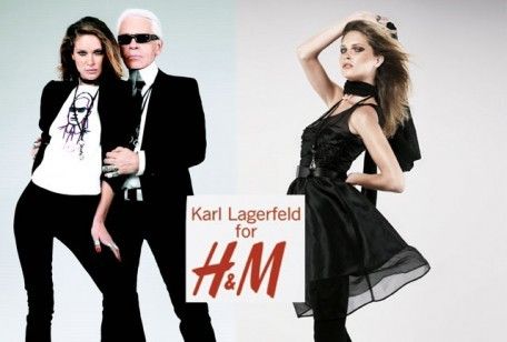 Karl Lagerfeld for H&M, capsule collection 2004