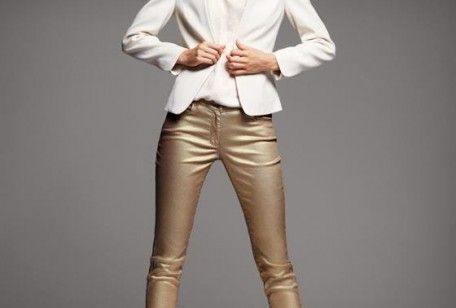 Pantalone oro, HM Autunno 2012