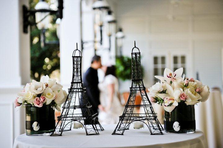 Allestimento matrimonio stile Parigi