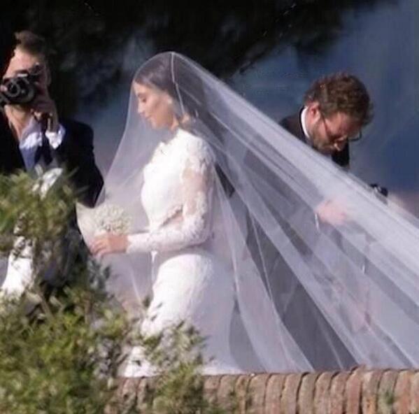 Kim Kardashian abito da sposa