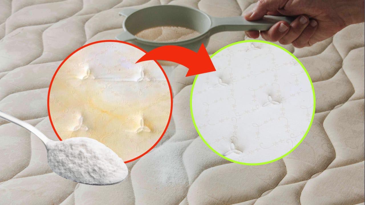 Bicarbonato sul materasso