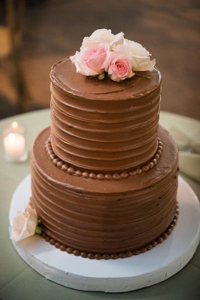 Buttercream wedding cake al cioccolato