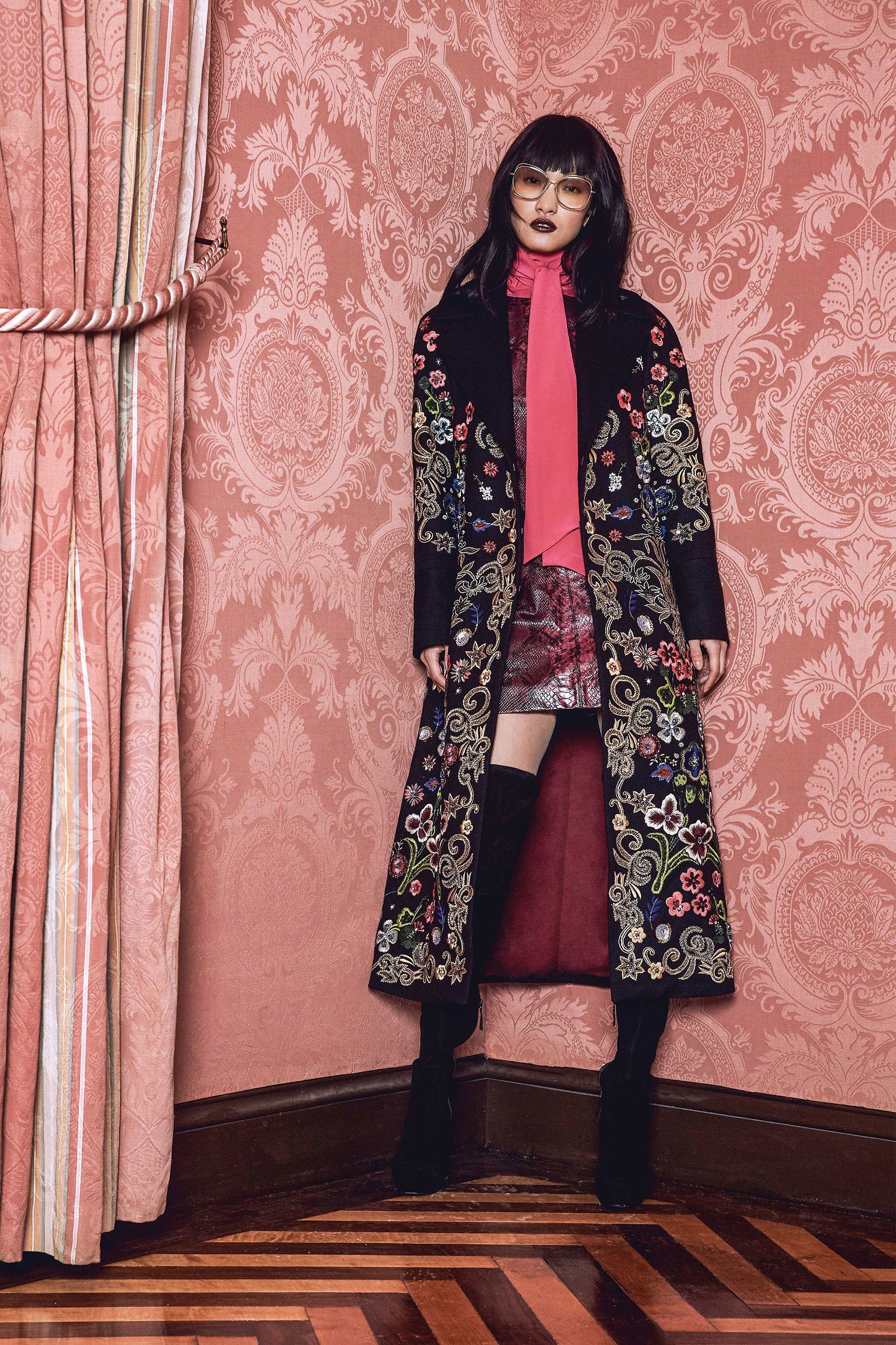 Cappotto tapestry Alice and Olivia
