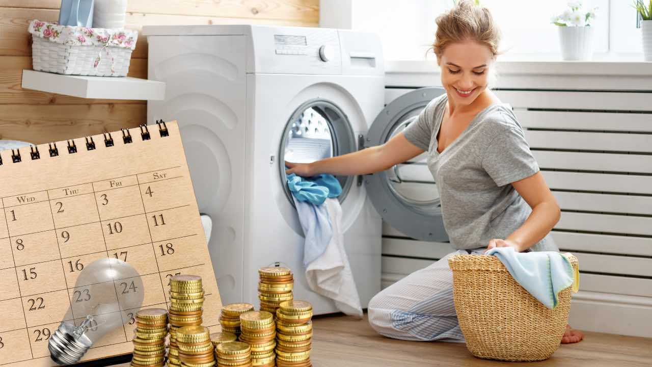Ahorro de energía en lavandería