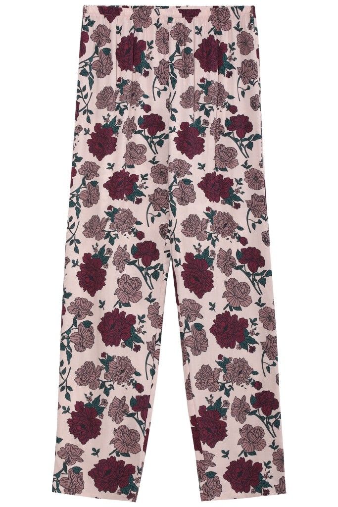 Pantaloni a fiori da pigiama Tezenis