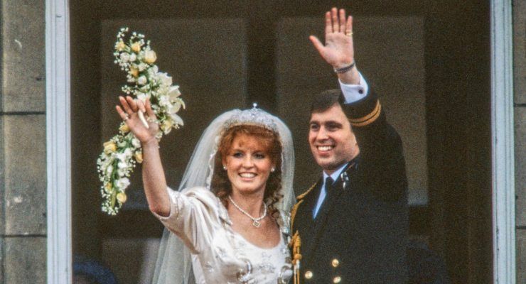 Sarah Ferguson e Principe Andrea matrimonio