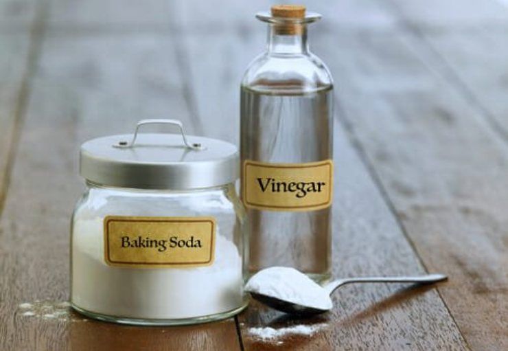 baking soda and vinegar