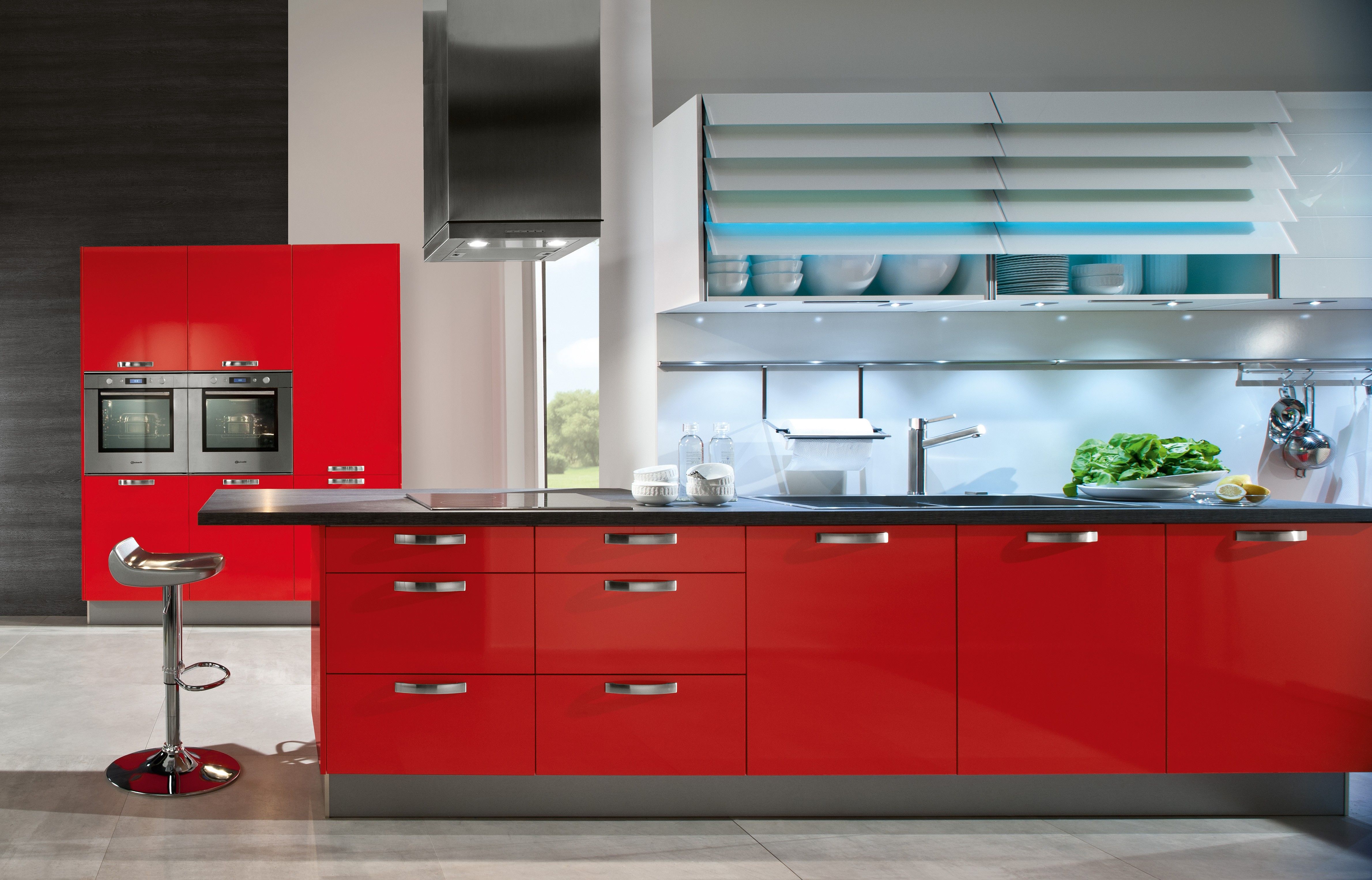 cucina rossa