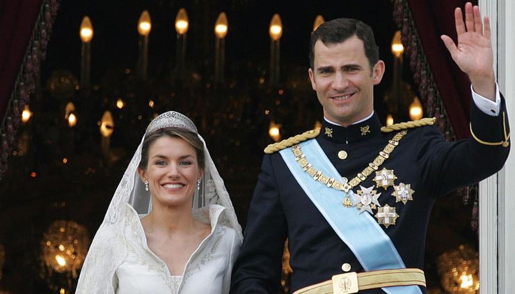 matrimonio Re Felipe e Letizia Ortiz 