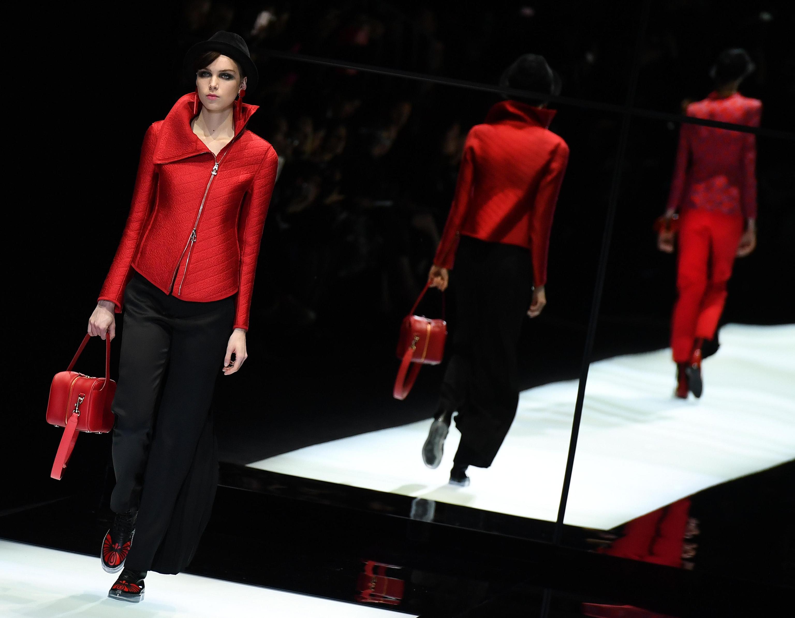 Milan Fashion Week Women's collections: Giorgio Armani