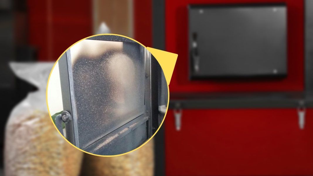 Vetro Con Guarnizione E Viti E65/58M Stufe A Pellet Piazzetta - Foto 4